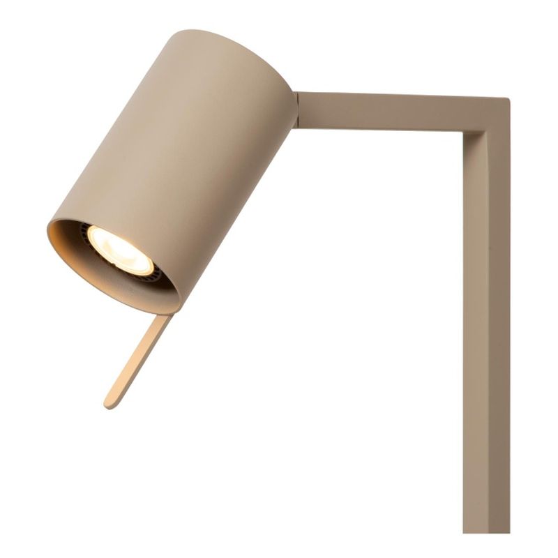 Lucide LESLEY - Stolná lampa - 1xGU10 - Taupe
